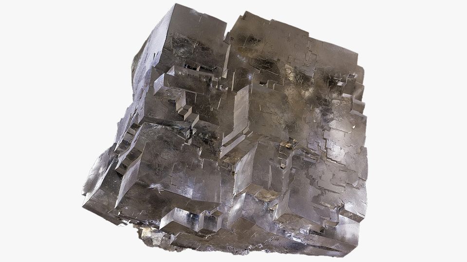 Bild eines großen Steinsalzkristalls