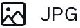 Icon auf Canva für den JPG-Dateityp