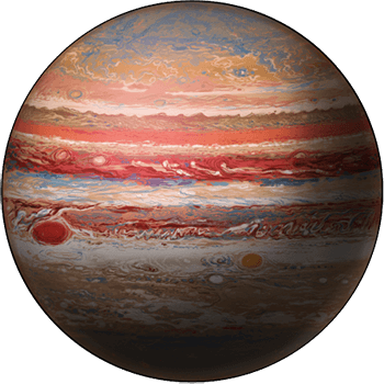 Ein Bild vom Jupiter