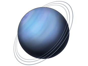 Ein Bild vom Uranus