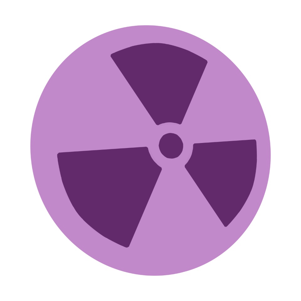 Die schwache Wechselwirkung ist für radioaktiven Zerfall verantwortlich.